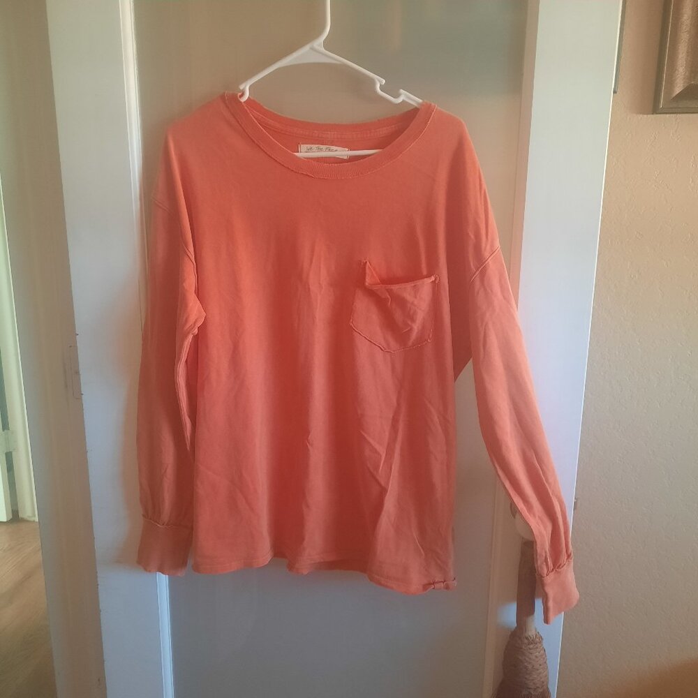 We the Free Orange long sleeve - Small